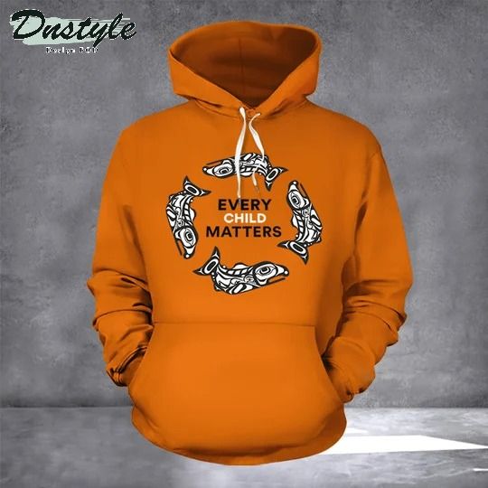Every Child Matters 3d all over printed hoodie