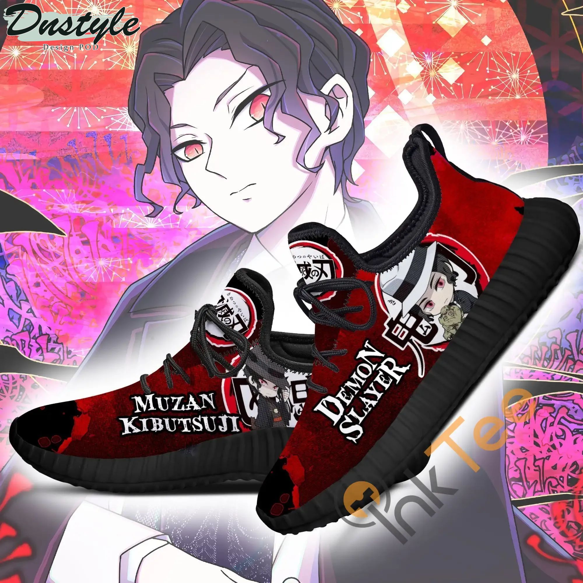 Lord Muzan Kibutsuji Demon Slayer Anime Reze Shoes