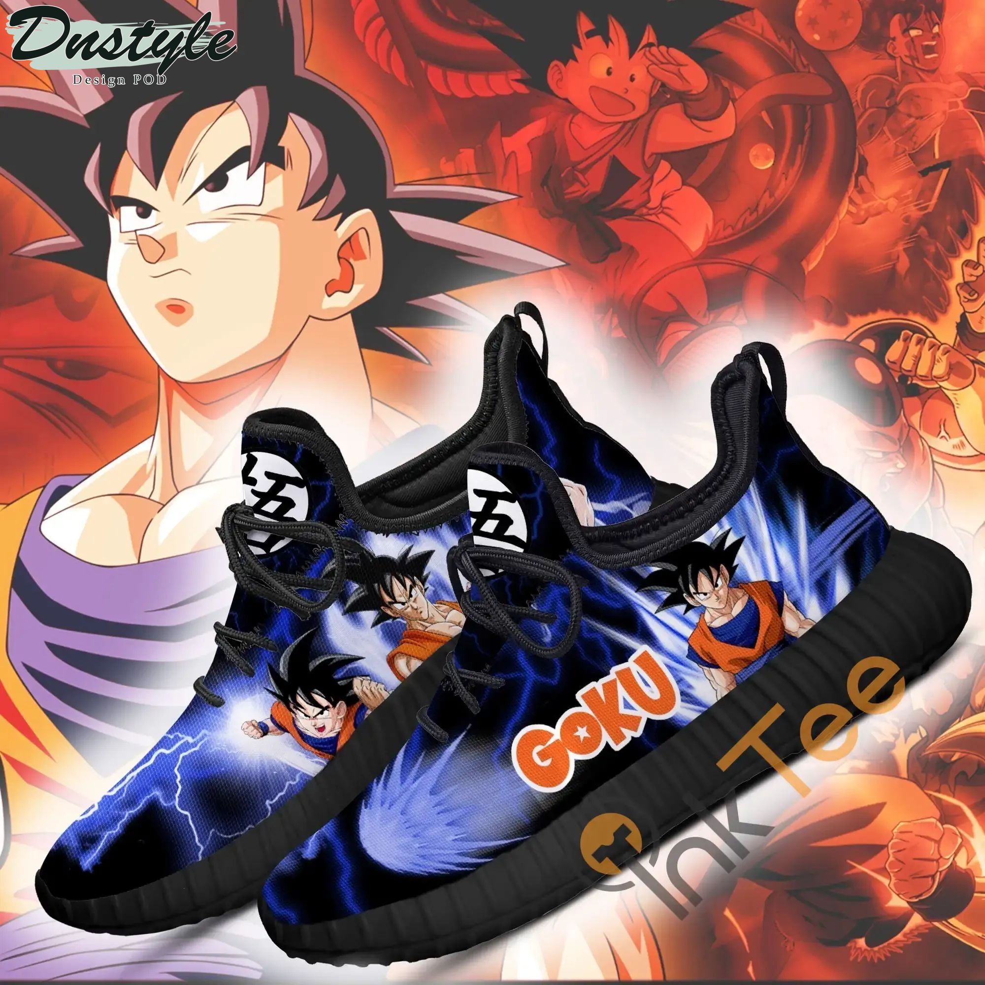 Goku Classic Dragon Ball Anime Reze Shoes