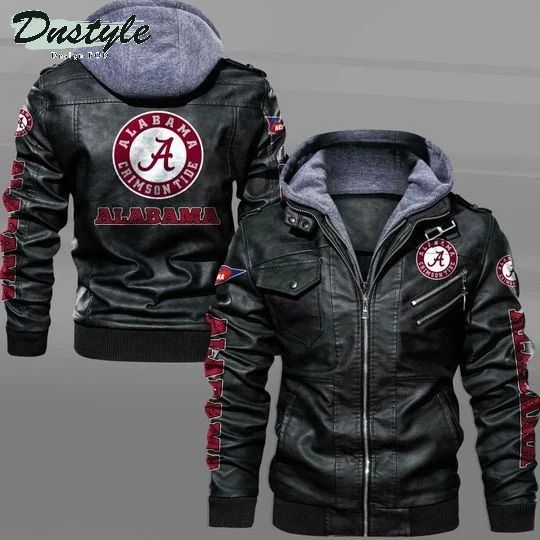 Alabama Crimson Tide leather jacket