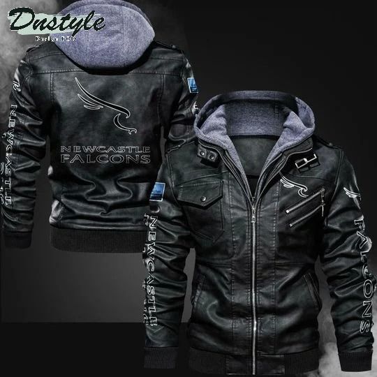 Newcastle Falcons leather jacket