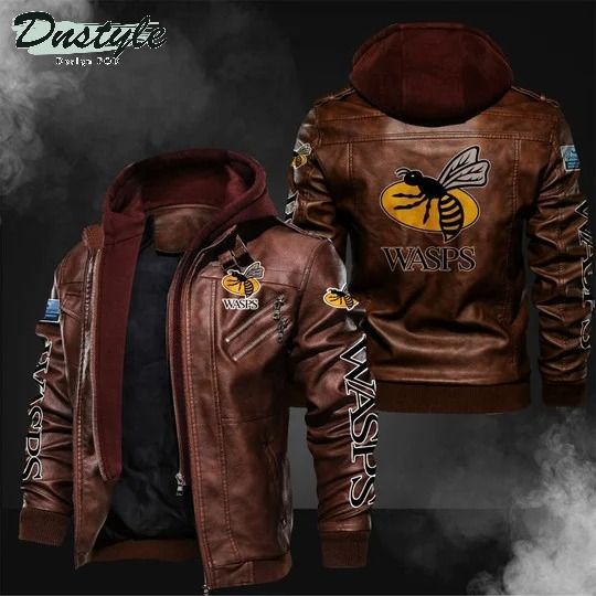 Wasps RFC leather jacket