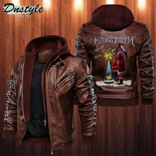 Megadeth wish you merry x-mas leather jacket