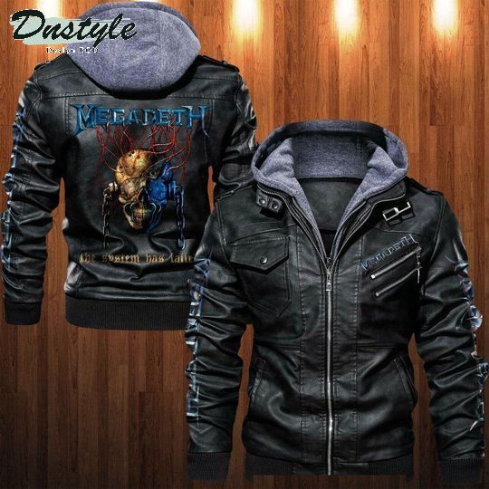 Megadeth the system has failed leather jacket