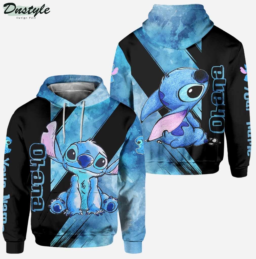 Personalized Stitch Love Ohana Personalized Hoodie And Legging 1
