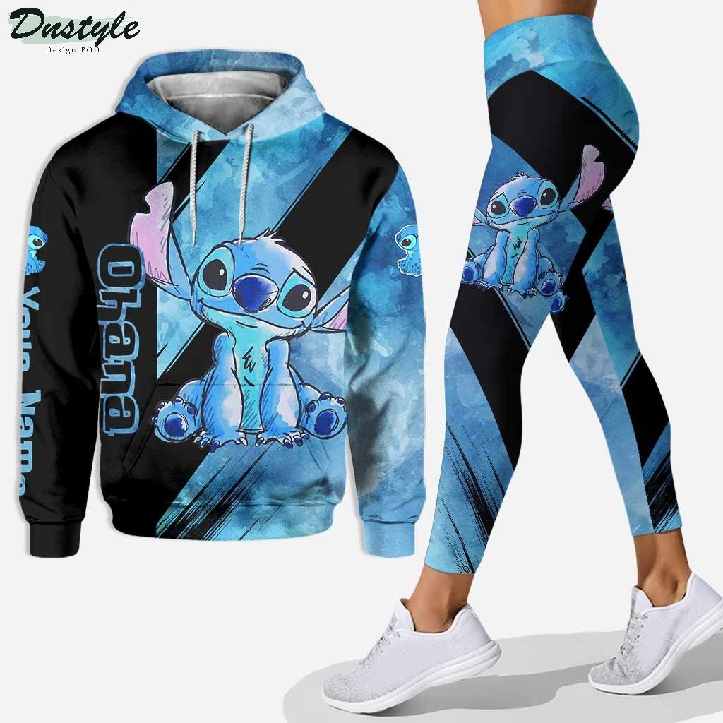 Personalized Stitch Love Ohana Personalized Hoodie And Legging