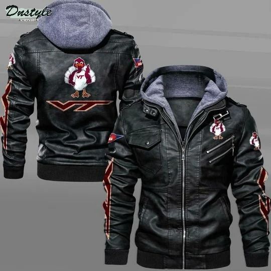 Virginia Tech Hokies leather jacket