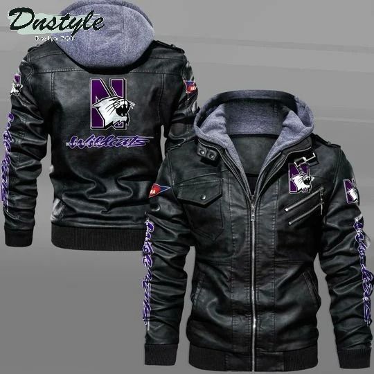 Northwestern Wildcats Football NCAA leather jacket