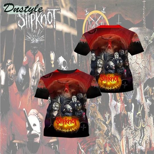 Slipknot 3d all over printed shirt