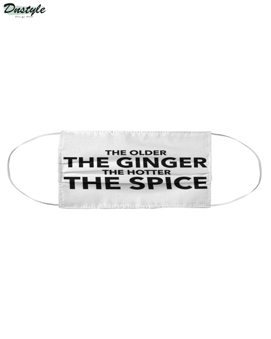 The older the ginger the hotter the spice face mask 1