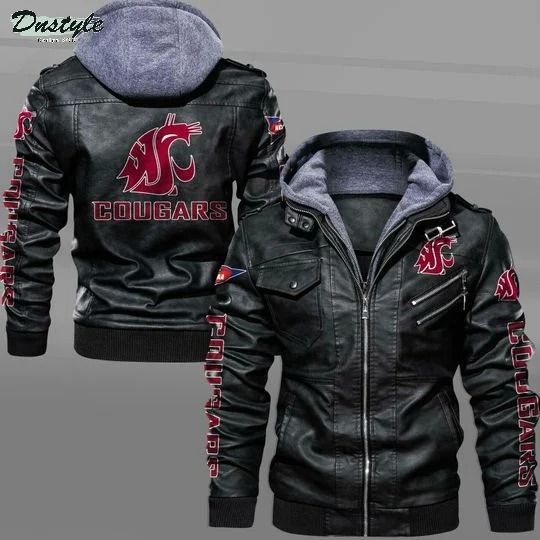 Washington State Cougars leather jacket