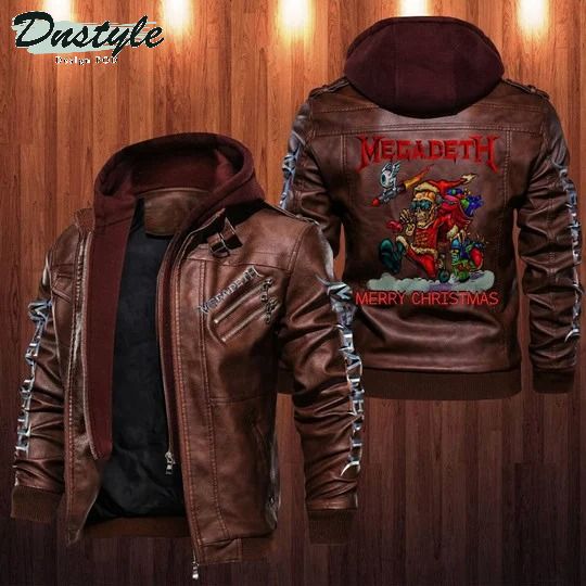 Megadeth merry christmas leather jacket