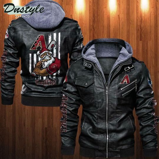 Arizona Diamondbacks MLB santa leather jacket