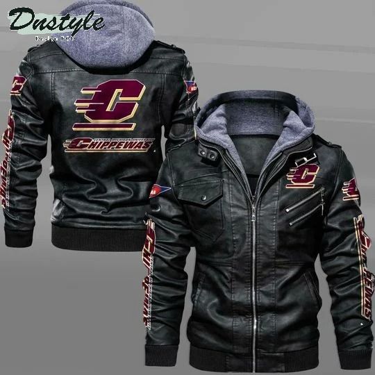 Central Michigan Chippewas leather jacket