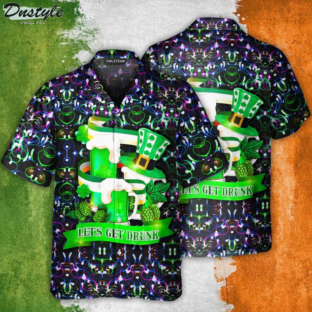 Irish wishing you a luck day edition hawaiian shirt
