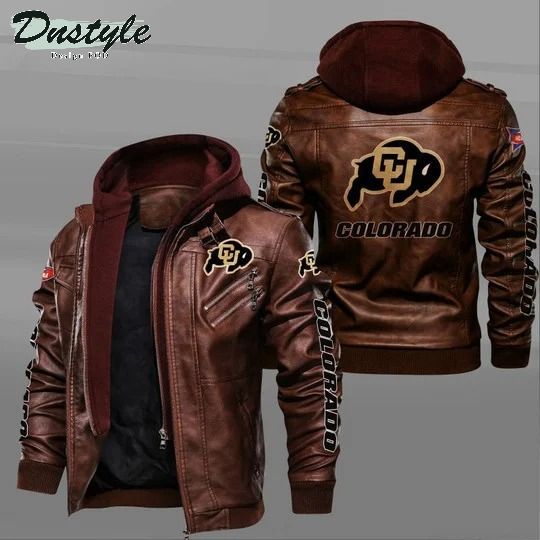 Colorado Buffaloes leather jacket