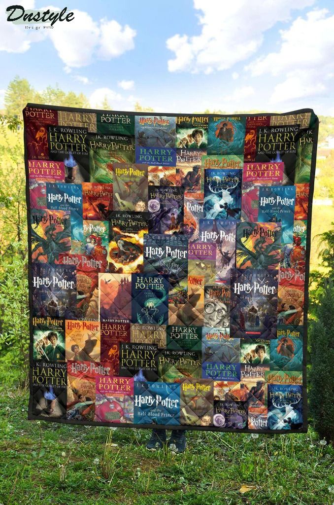 Harry Potter Book Cover Pattern Quilt