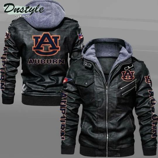 Auburn Tigers leather jacket