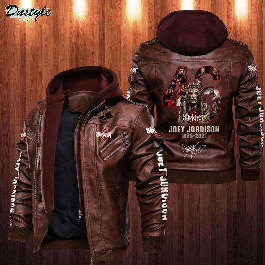 Slipknot Joey Jordison leather jacket