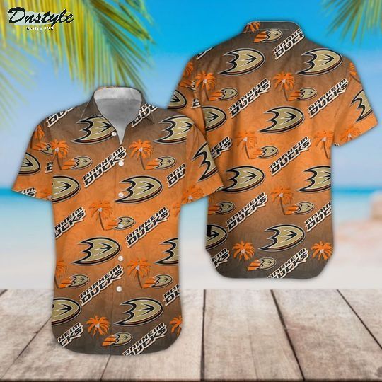 Anaheim Ducks hawaiian shirt