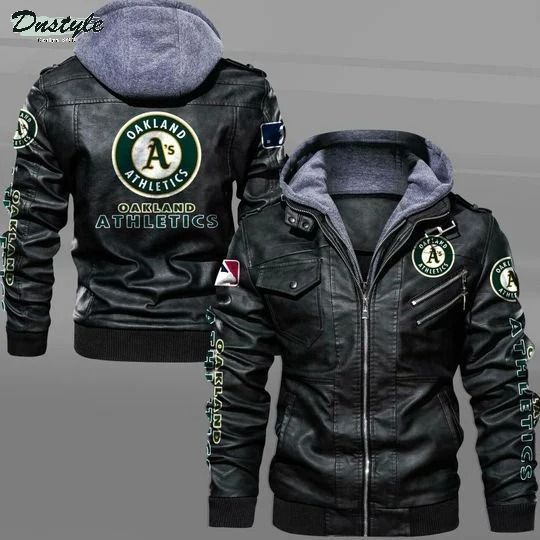 Oakland Athletics leather jacket