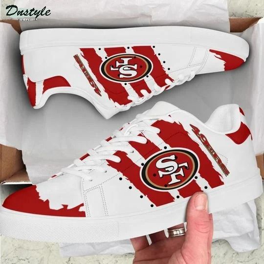 San Francisco 49ers NFL stan smith low top shoes