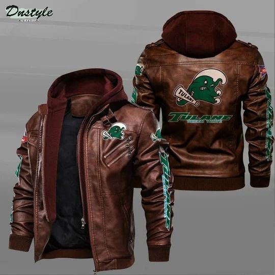 Tulane Green Wave NCAA leather jacket