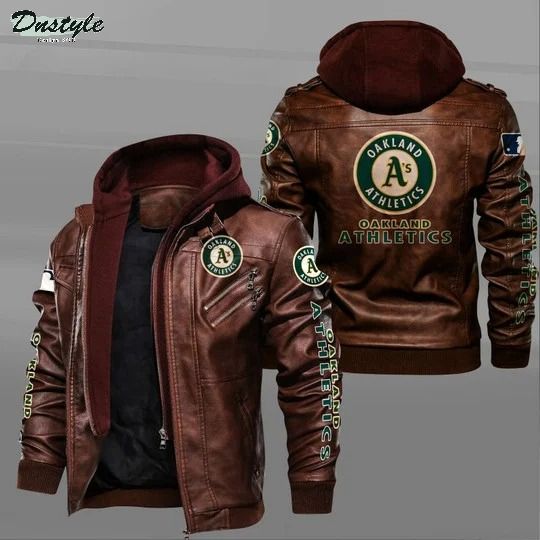 Oakland Athletics leather jacket