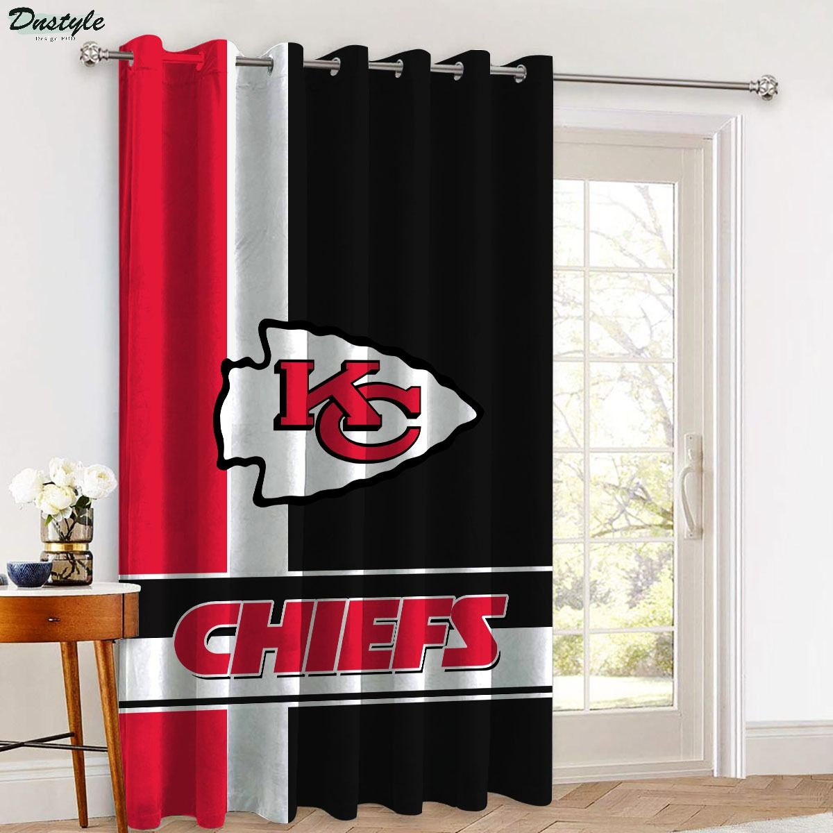 Kansas City Chiefs NFL Window Curtains