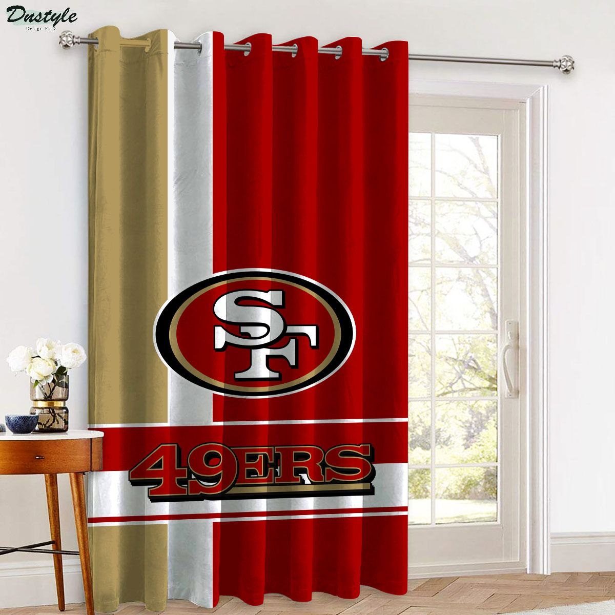 San Francisco 49ers NFL Window Curtains