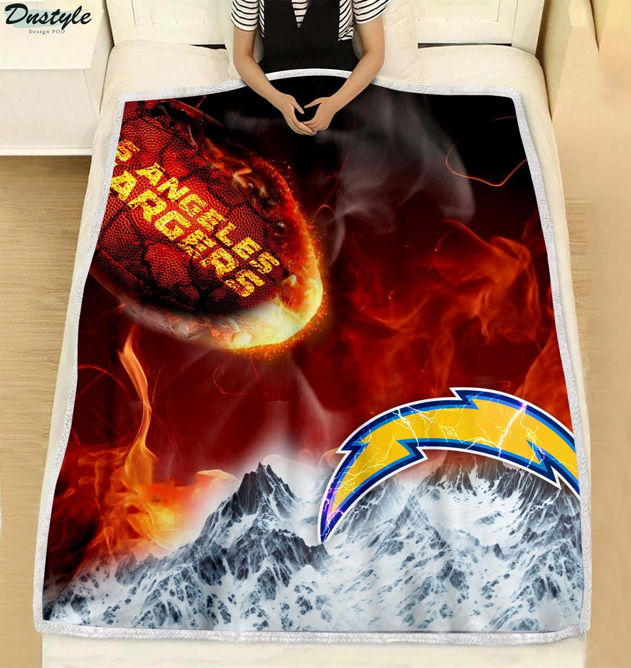 NFL Los Angeles Chargers Break Out To Rise Up Blanket