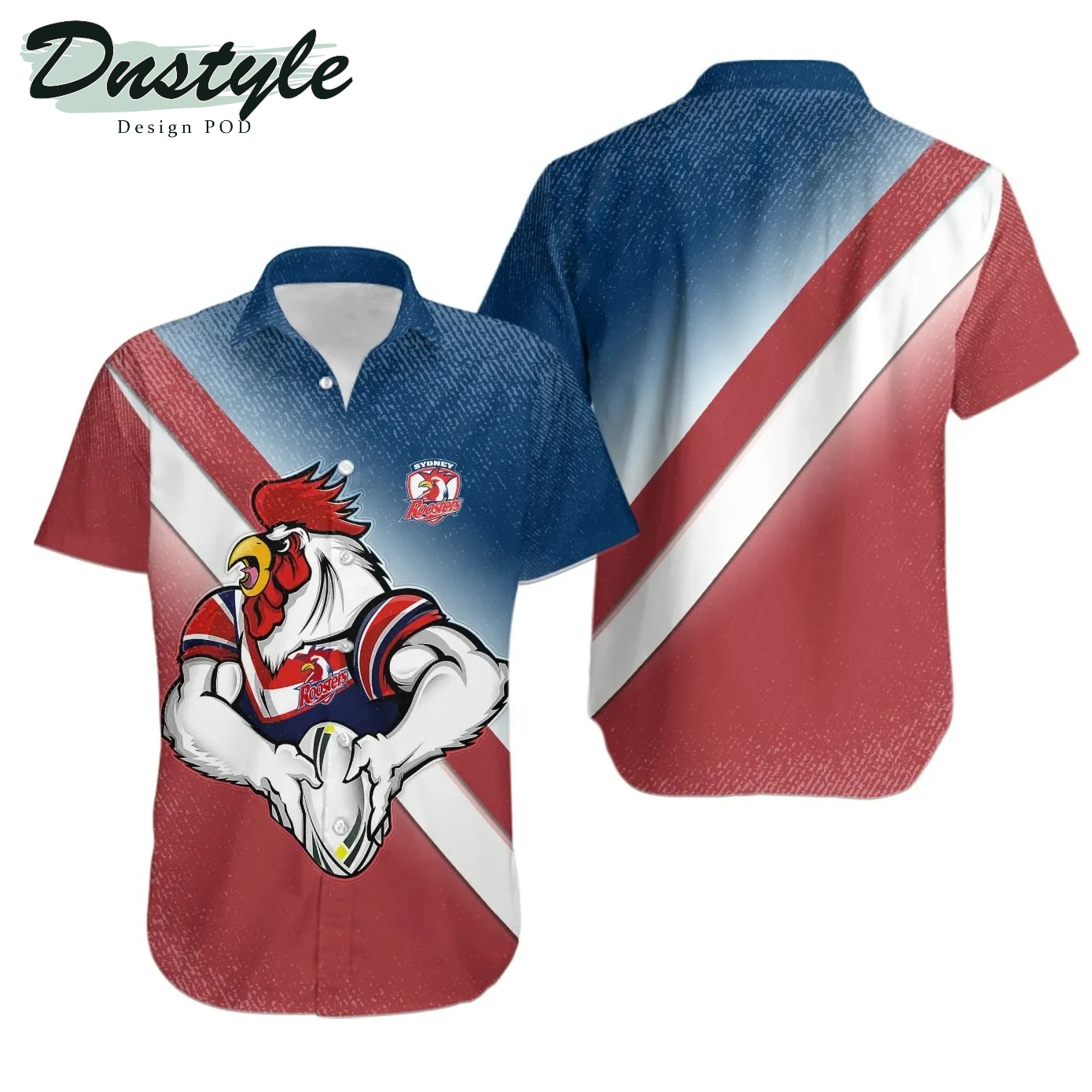 Sydney Roosters NRL Hawaiian Shirt