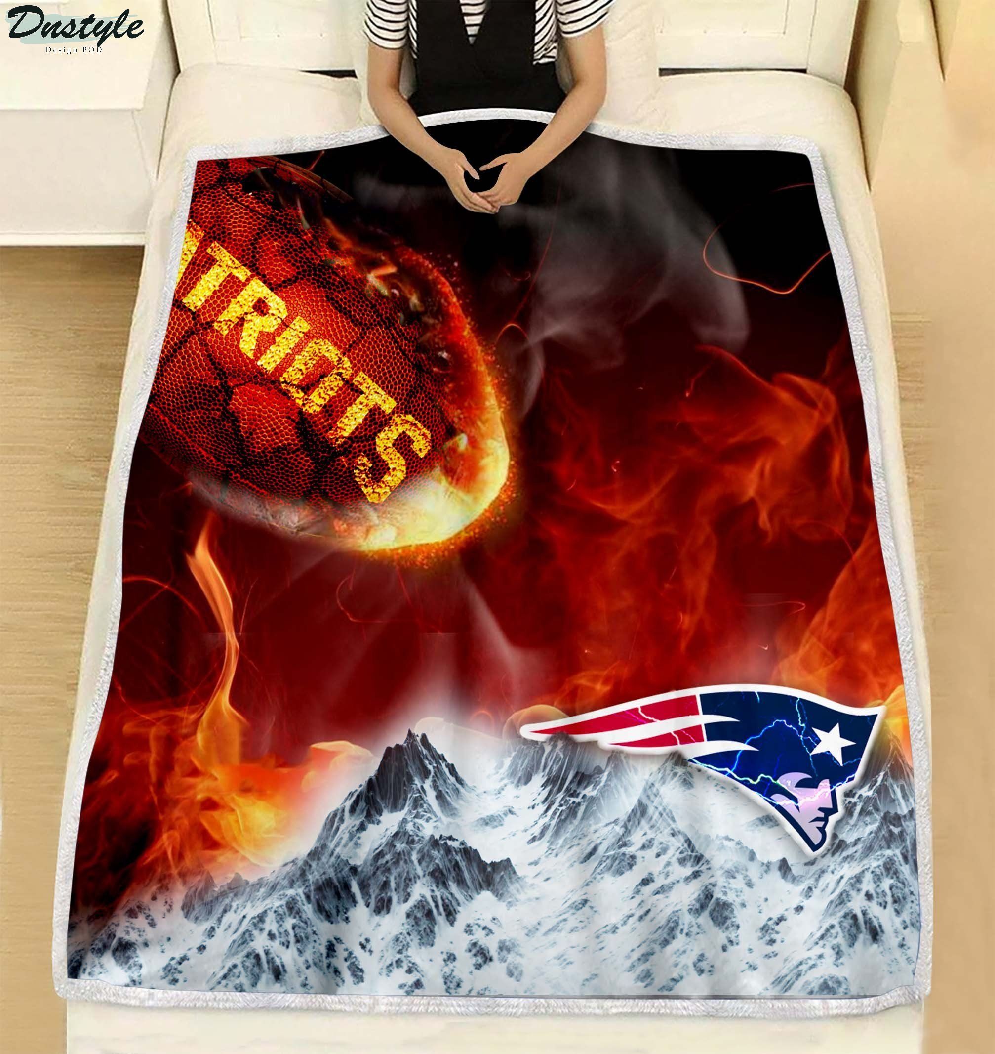 NFL New England Patriots Break Out To Rise Up Blanket