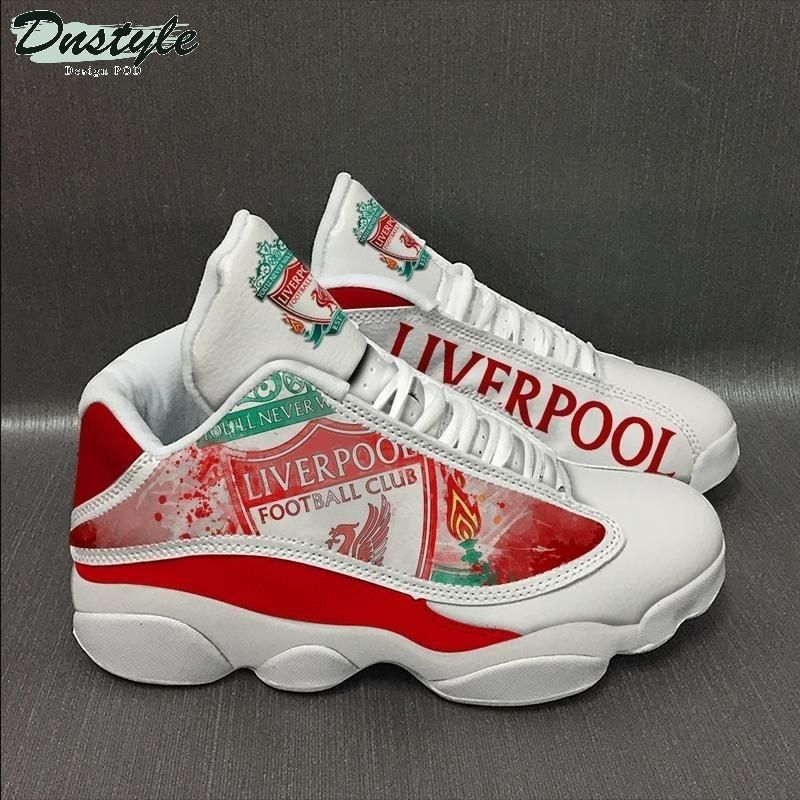 Liverpool football team form AIR Jordan 13 Sneakers