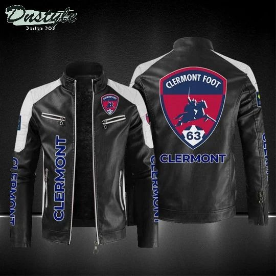 Clermont Foot Auvergne 63 leather jacket