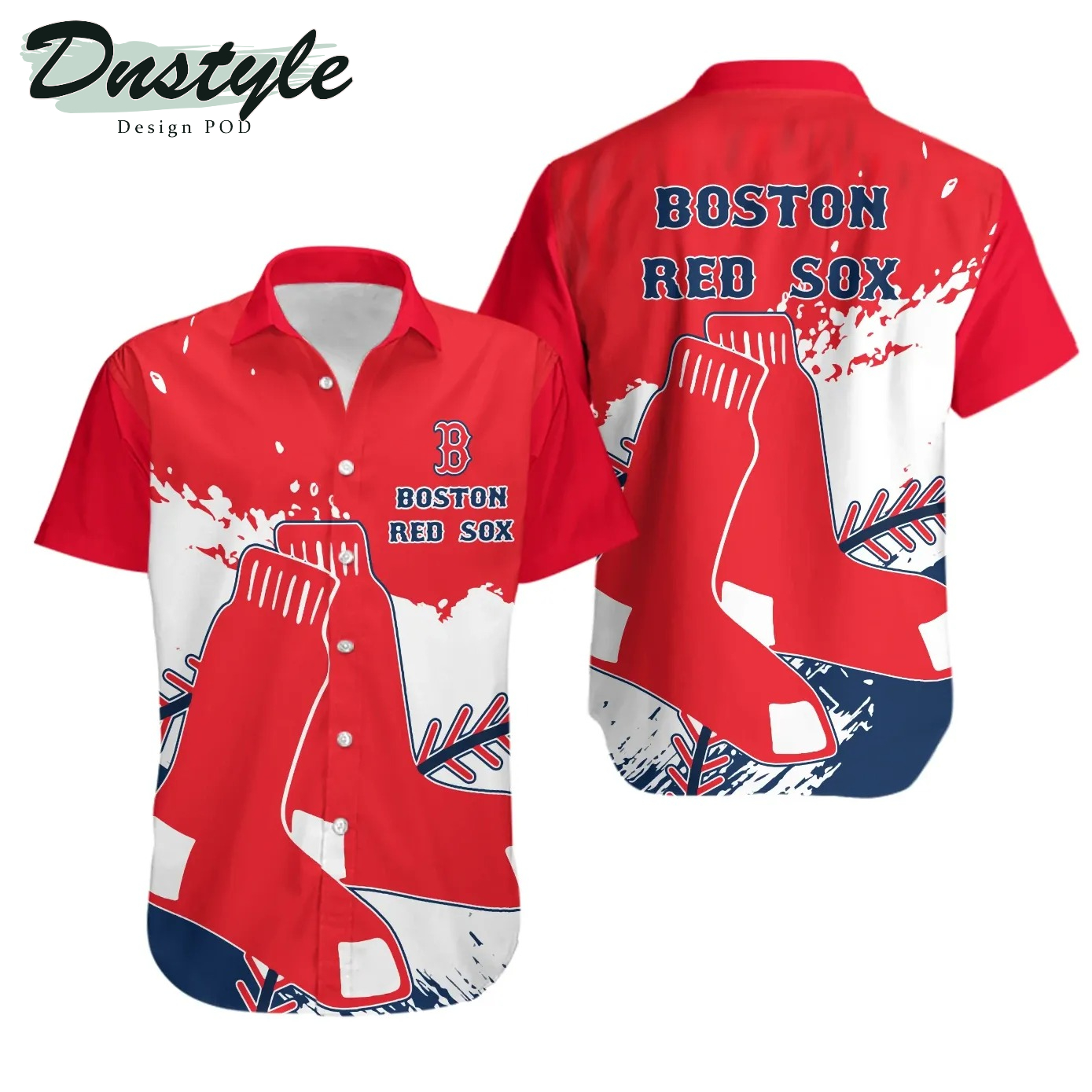 Boston Red Sox Baseball MLB Hawaiian Shirt