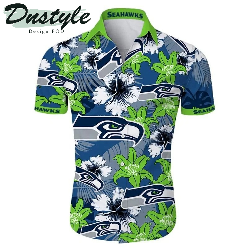 Seattle Seahawks NFL Tropical Hawaiian Shirt