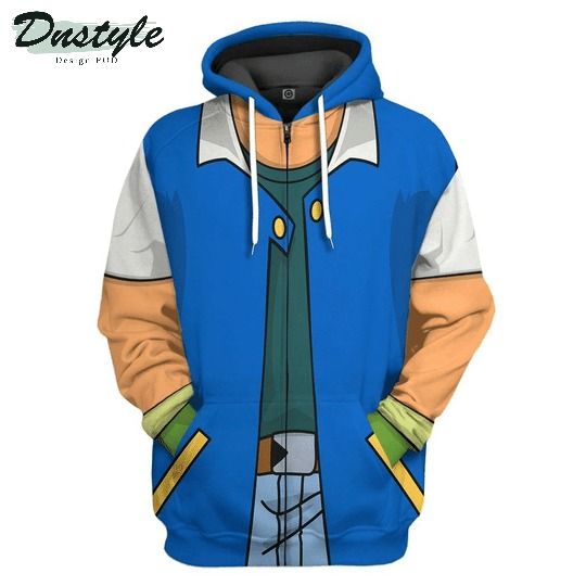 Ssh pokemon costume 3d all over printed hoodie