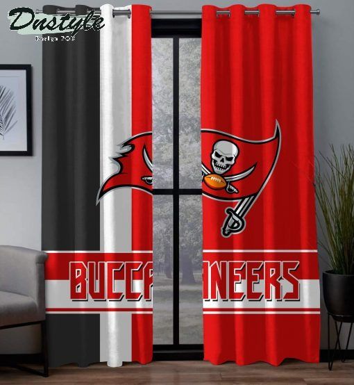 Tampa Bay Buccaneers NFL Window Curtains