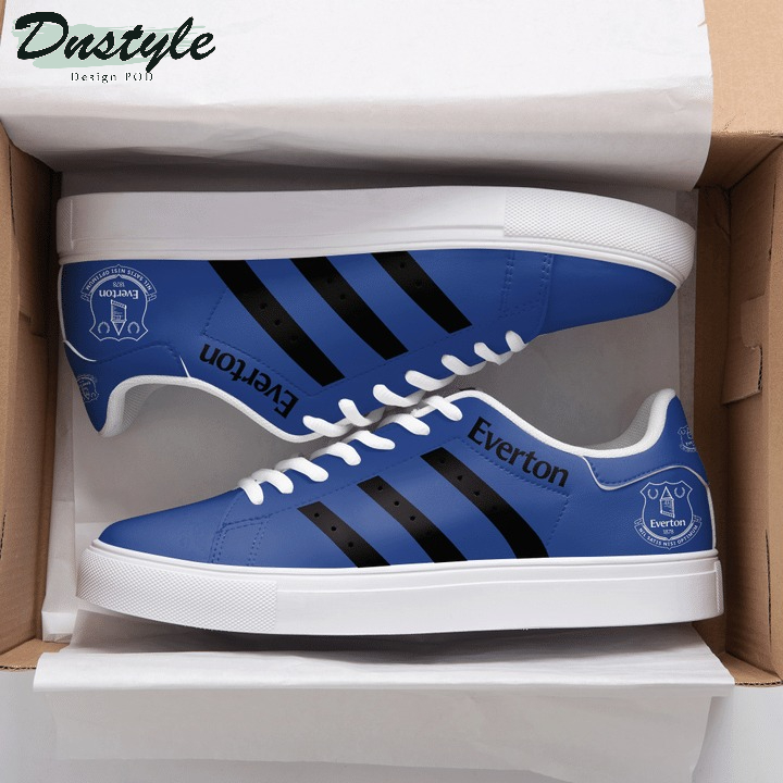 Everton Blue Stan Smith Low Top Shoes