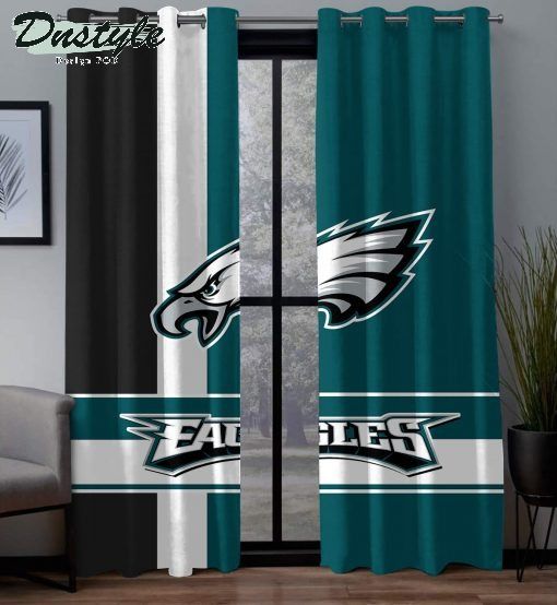 Philadelphia Eagles NFL Window Curtains