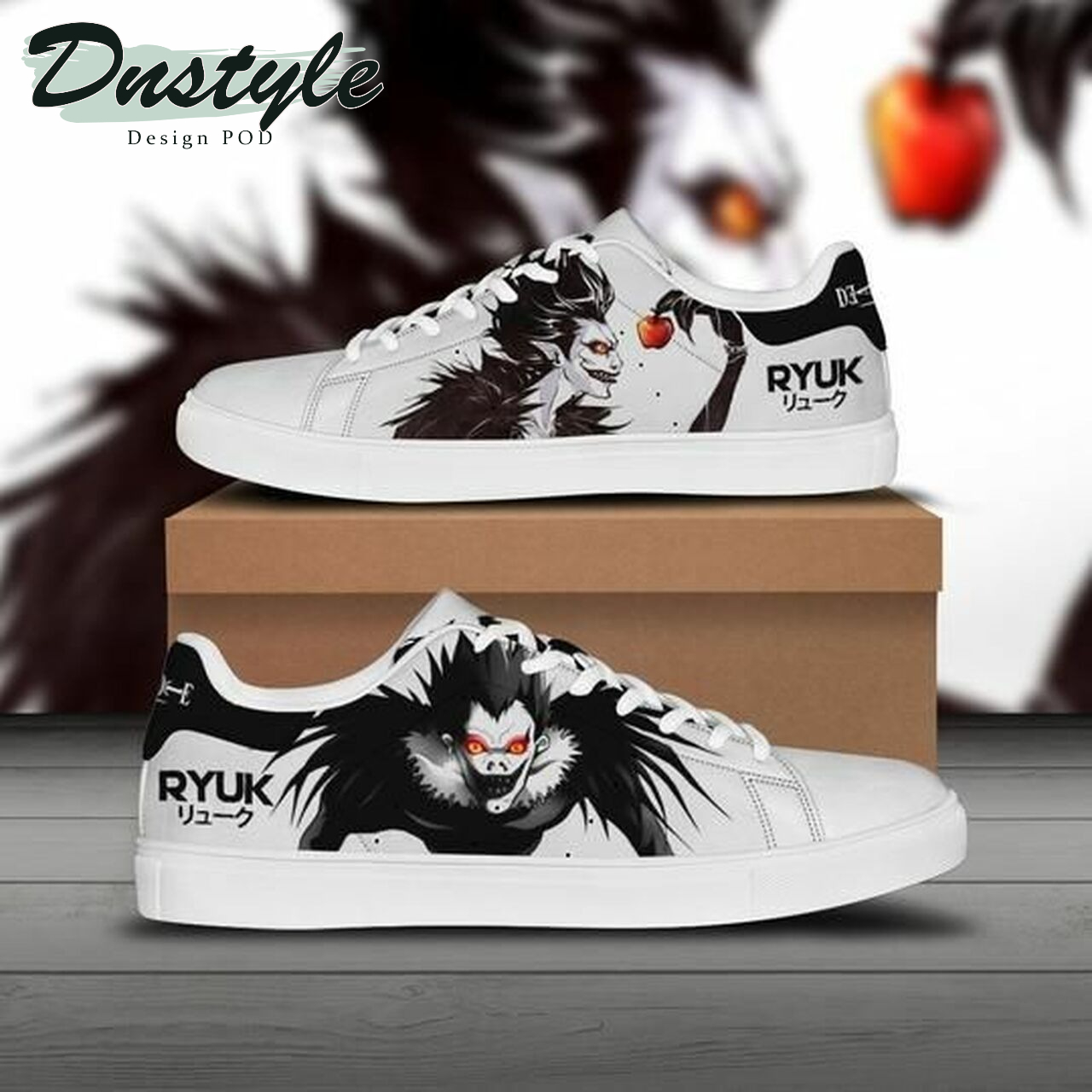 NFL ryuk death note stan smith low top skate shoes