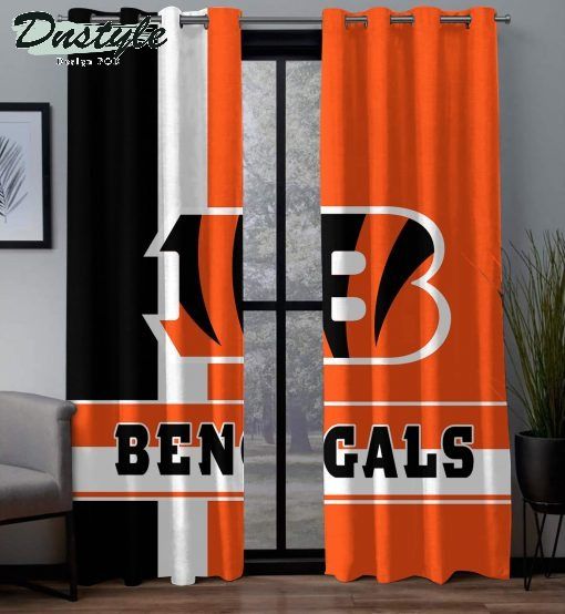 Cincinnati Bengals NFL Window Curtains