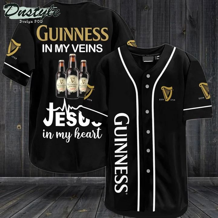 Guinness Jesus Baseball Jersey