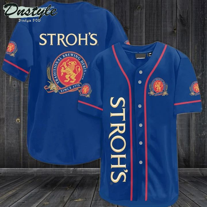 Stroh's Baseball Jersey