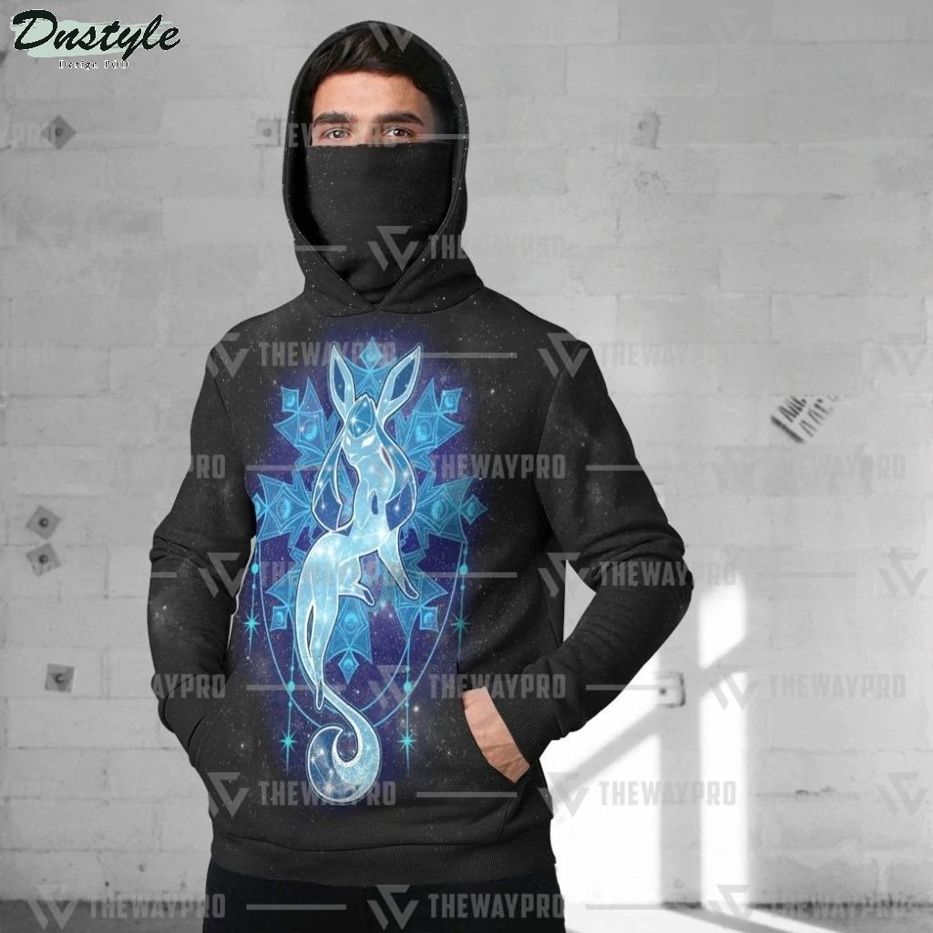 Anime Pokemon Starry Dark Sky mask hoodie