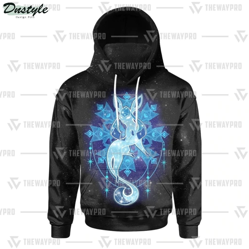 Anime Pokemon Starry Dark Sky mask hoodie