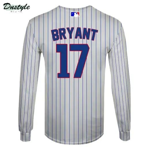 Personalized Bryant Chicago Cubs MLB 3D Full Printing Hoodie