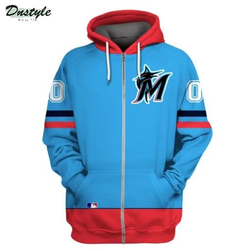 Personalized Miami Marlins MLB 3D Full Printing Hoodie