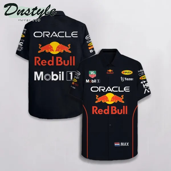 Max Verstappen Red Bull Racing F1 Hawaiian Shirt